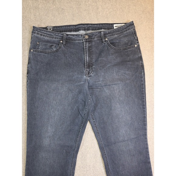 Buffalo David Bitton Jeans Mens 40x34 Dark Blue Jackson-X Straight Denim Cotton - Picture 2 of 15